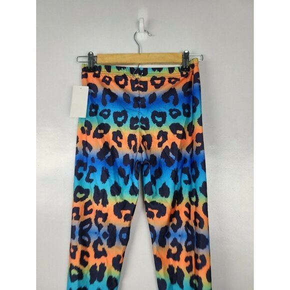 𝅺Lotus Leggings Leopard Print Multicolor Exercise M - Picture 3 of 7